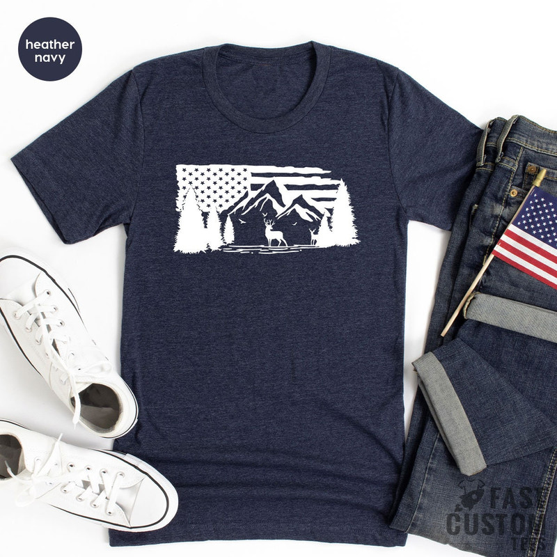 Camping Shirt, USA Mountain TShirt, Hiking T Shirt, Camp Gifts, Outdoor Shirts, Vacation T Shirt, Nature Lover Shirt, Gift For Camper - 5.jpg