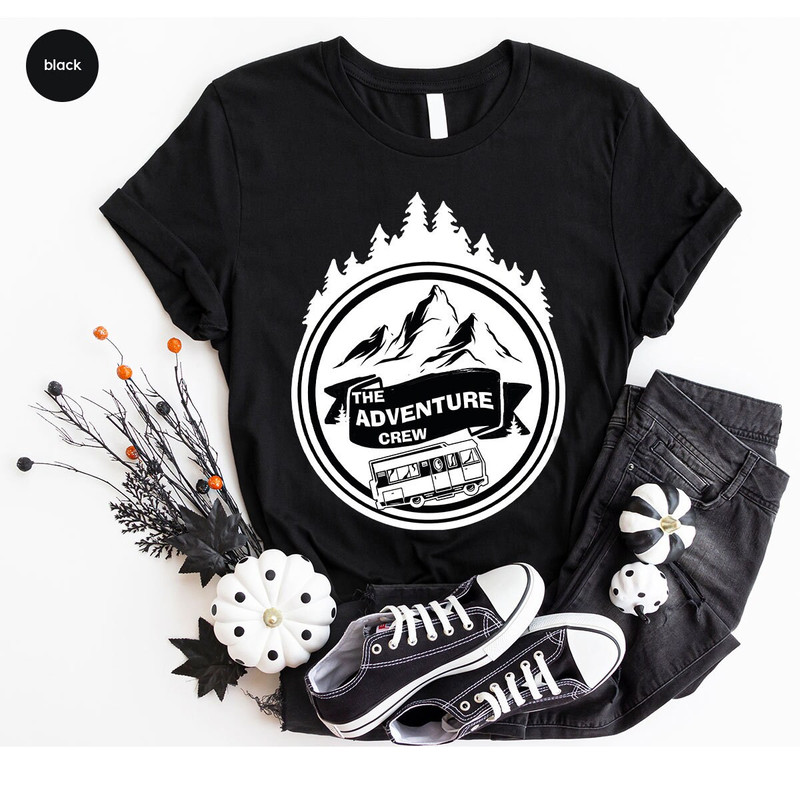 Camping TShirt, Camping Gift, Adventure Shirt, Travel T Shirt, Matching Trip Shirts, Mountain Graphic Tees, Hiking Outfit, Vacation Clothing - 7.jpg