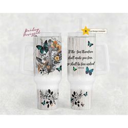 free indeed 40oz tumbler wrap - png tumbler design sublimation designs downloads - bible christian sublimation tumbler w