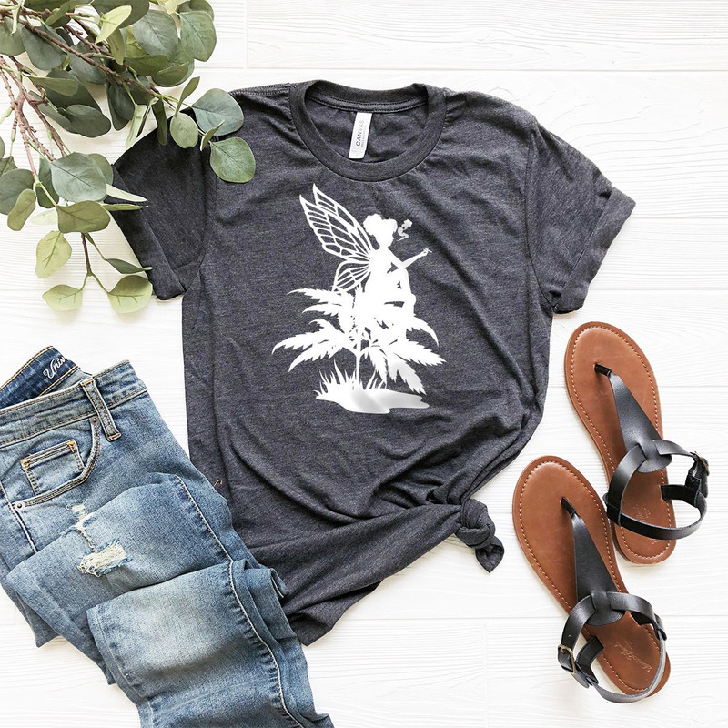 Cannabis Fairy Shirt, Weed Shirt, Funny Pothead Tee, Weed Fairy Tee, Funny Weed Shirt, Marijuana Shirt, Marijuana T Shirt, Cannabis Shirt - 4.jpg