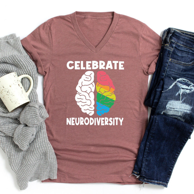 Celebrate Neurodiversity Shirt, Neurodiversity Shirt, Mental Health, Autism Shirt, Autism Awareness, ADHD Shirt, Autism Mom Shirt - 4.jpg