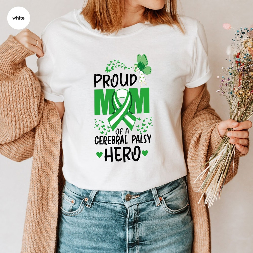 Cerebral Palsy Awareness T-Shirt, Gift for Mom, Cerebral Palsy Support Shirt, Motivational Sweatshirt, Mom Shirt, Awareness Gift - 2.jpg
