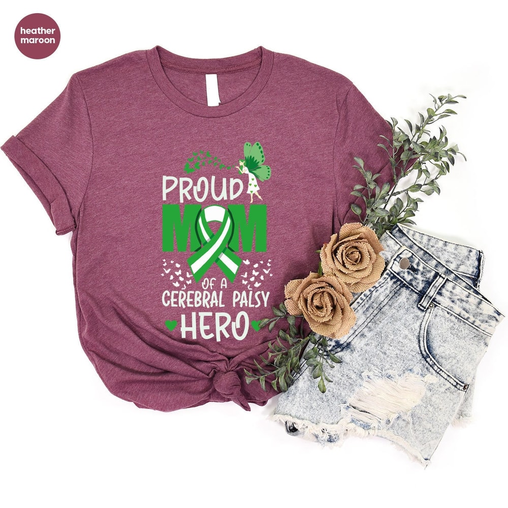 Cerebral Palsy Awareness T-Shirt, Gift for Mom, Cerebral Palsy Support Shirt, Motivational Sweatshirt, Mom Shirt, Awareness Gift - 5.jpg