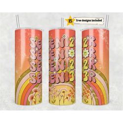 class of 2023 graduate tumbler wrap, senior school 20 oz skinny tumbler, new grad sublimation design, digital download h