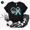 Cervical Cancer Awareness Shirt, Ovarian Cancer T-shirt, I'm A Survivor, Teal Cancer Ribbon Sweatshirt, Cancer Supoort Shirt, Fuck Cancer - 3.jpg