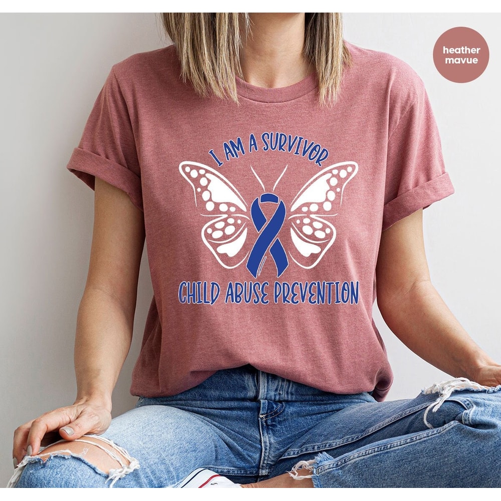 Child Abuse Awareness Shirt, Child Abuse Prevention T-Shirt, Stop Child Abuse TShirt, Social Worker Gift, Anti Child Abuse T Shirt - 1.jpg