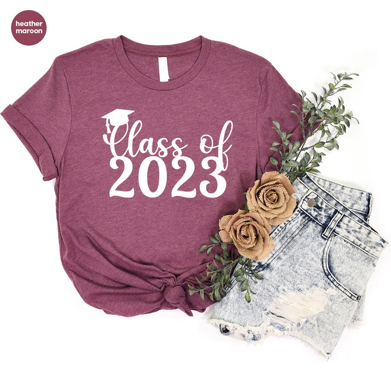Class of 2023 Shirt for Graduation Gifts, 2023 Graduation T-Shirt for Graduated Senior, Senior Year Sweatshirt for Back to School Gift - 4.jpg