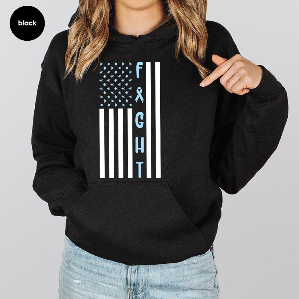 Colon Cancer Hoodies and Sweaters, Cancer Survivor, Colorectal Cancer Sweatshirt, Colon Cancer Awareness Long Sleeve Shirt, Cancer Support - 7.jpg