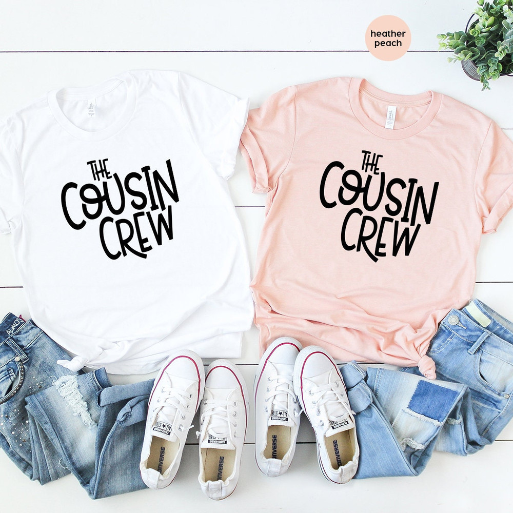 Cousin Crew T-Shirt, Cousin Shirts, Christmas Cousin Tee, Xmas Party Shirt, Matching Cousin Tee, Gift For Cousin, Matching Family Tee - 1.jpg