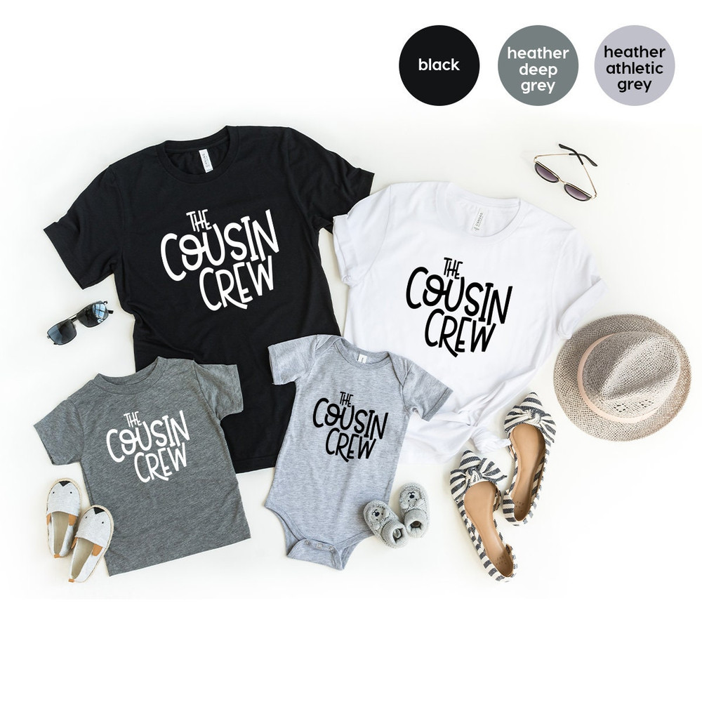 Cousin Crew T-Shirt, Cousin Shirts, Christmas Cousin Tee, Xmas Party Shirt, Matching Cousin Tee, Gift For Cousin, Matching Family Tee - 4.jpg
