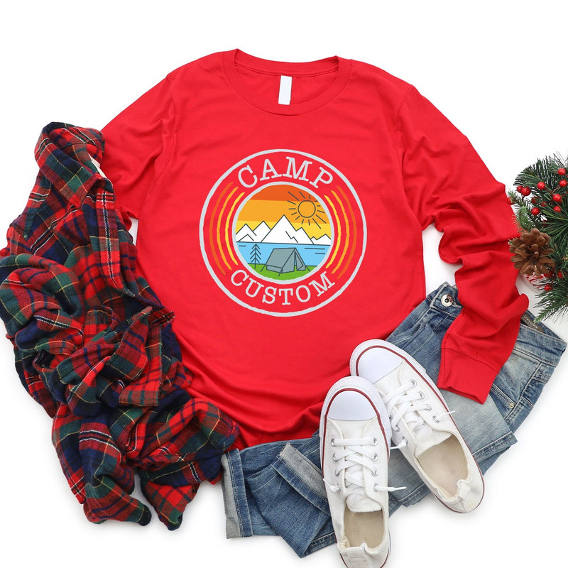 Custom Camp Sweatshirt, Camp Gifts, Custom Hoodie, Custom Long Sleeve Camp Shirts for Family, Camp Crew Sweater, Camping Family Hoodies - 7.jpg