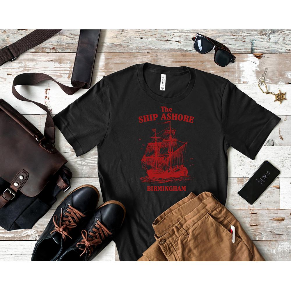 The Ship Ashore, Birmingham Essential T-Shirt 122_Shirt_Black.jpg