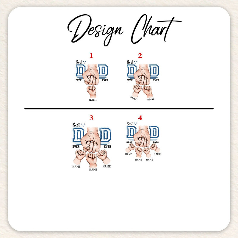 Custom Fathers Day Shirt, Personalized Dad Gifts, Matching Dad and Son Shirts, Fathers Day Gifts from Daughter, Best Dad Ever Graphic Tees - 7.jpg