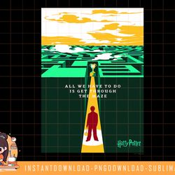 harry potter and the goblet of fire harry potter maze png, sublimate, digital download