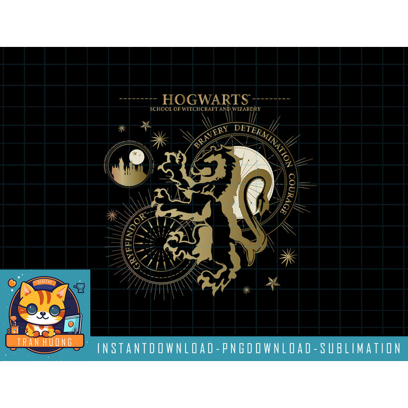 Harry Potter Bravery, Deterimation, Courange, Gryffindor png, sublimate, digital download.jpg