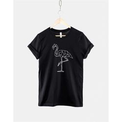 flamingo t-shirt - pink flamingoes shirt - summer tshirt