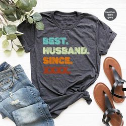 custom husband t-shirt, anniversary gifts, personalized husband gift, customized anniversary sweatshirt, retro anniversa
