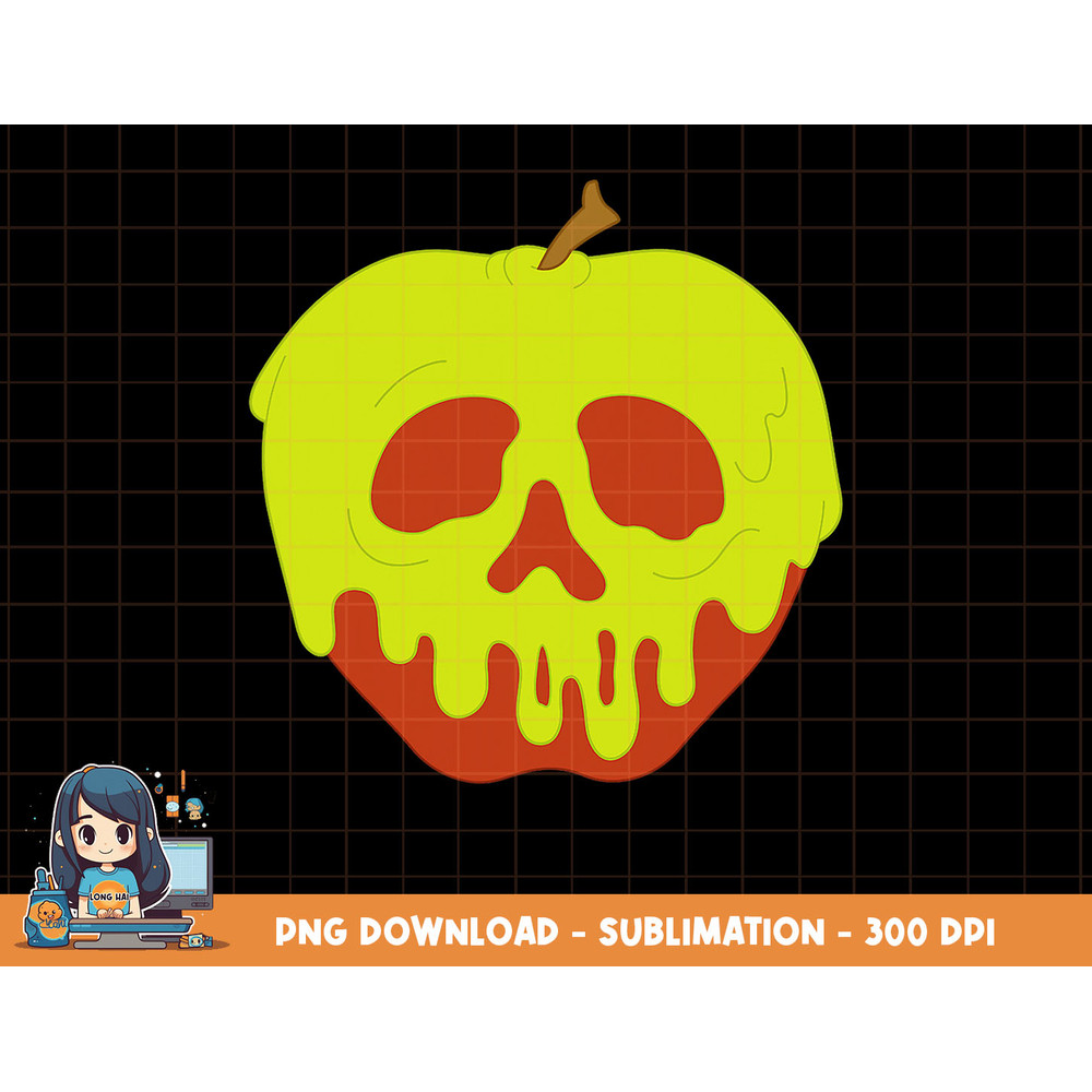 Disney Snow White and the Seven Dwarfs Poisoned Apple png, sublimation, digital print.jpg