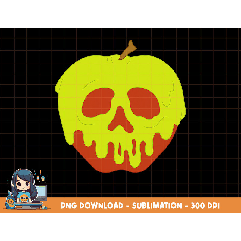Disney Snow White and the Seven Dwarfs Poisoned Apple png, sublimation, digital print.jpg