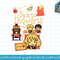 Harry Potter Back to Hogwarts Platform 9 34 Chibis png, sublimate, digital download.jpg