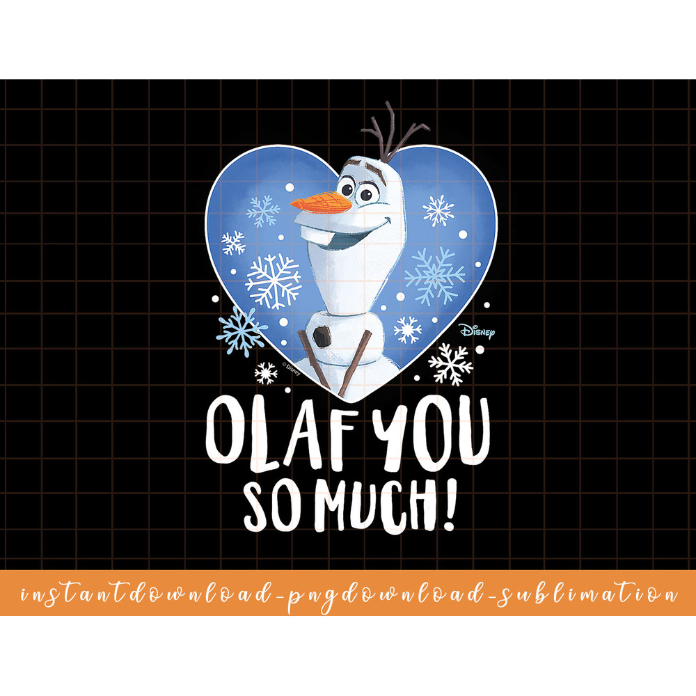 Disney Frozen 2 - Olaf You So Much Valentines Day png, sublimate, digital download.jpg