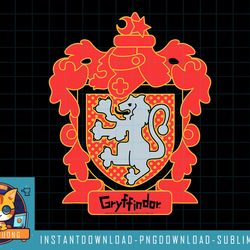 harry potter chibi gryffindor crest png, sublimate, digital download