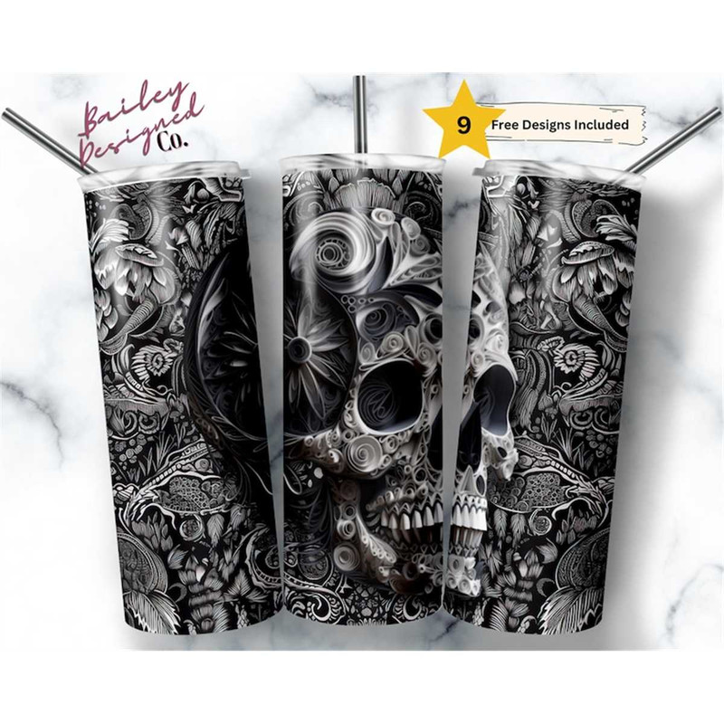 MR-1462023204720-skull-quill-20-oz-skinny-tumbler-sublimation-design-digital-image-1.jpg
