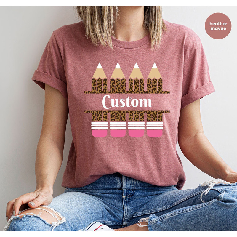 Customized Teacher Sweatshirt, Teacher Gifts, Personalized Teacher Shirts, Back to School Tee, Teacher Appreciation TShirt, Gift for Teacher - 3.jpg