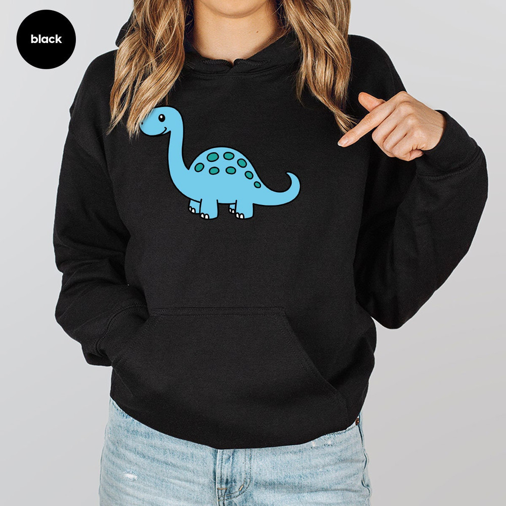 Cute Dinosaur Crewneck Sweatshirt, Dino Hoodies and Sweaters, Funny Dinosaur Graphic Tees, Animal Long Sleeve T-Shirts, Geologist Gift - 7.jpg