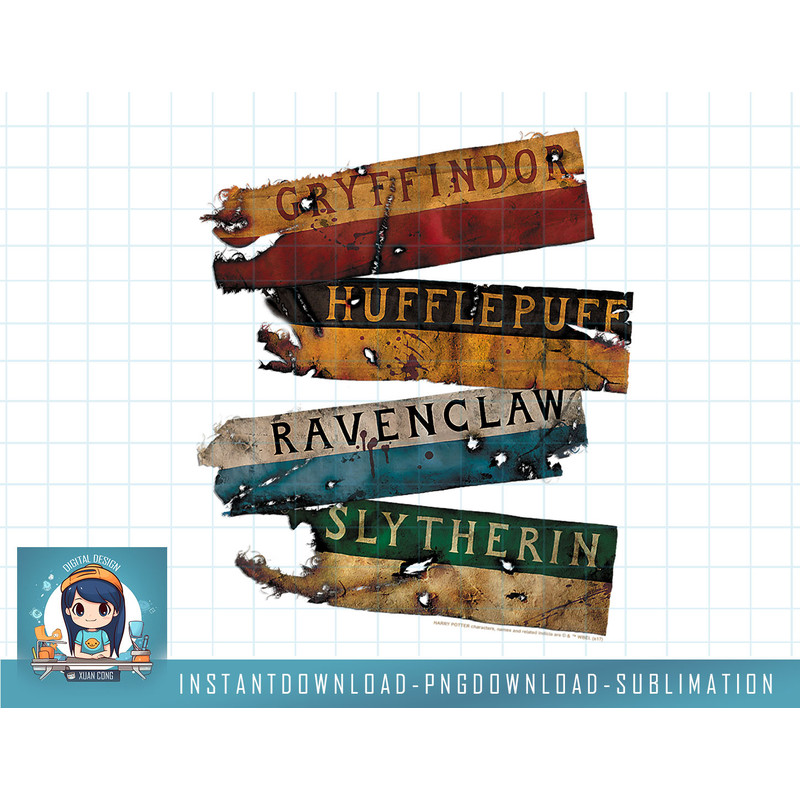 Harry Potter Burnt Banners png, sublimate, digital download.jpg