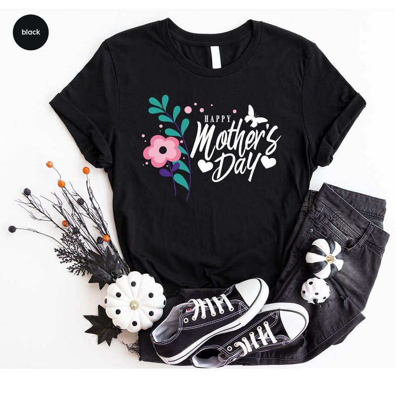 Cute Mama Shirt, Mom Gifts, Floral Mom Shirt, Mothers Day Gift, Mothers Day Shirt, New Mom Gift, Grandma Shirt, Gift for Mom, Mama Outfit - 6.jpg