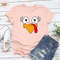 Cute Turkey Fall Thanksgiving Shirt, Funny Thanksgiving T-Shirt, Turkey Face Shirt, Little Turkey Shirt, Family Matching Thanksgiving Shirt - 3.jpg