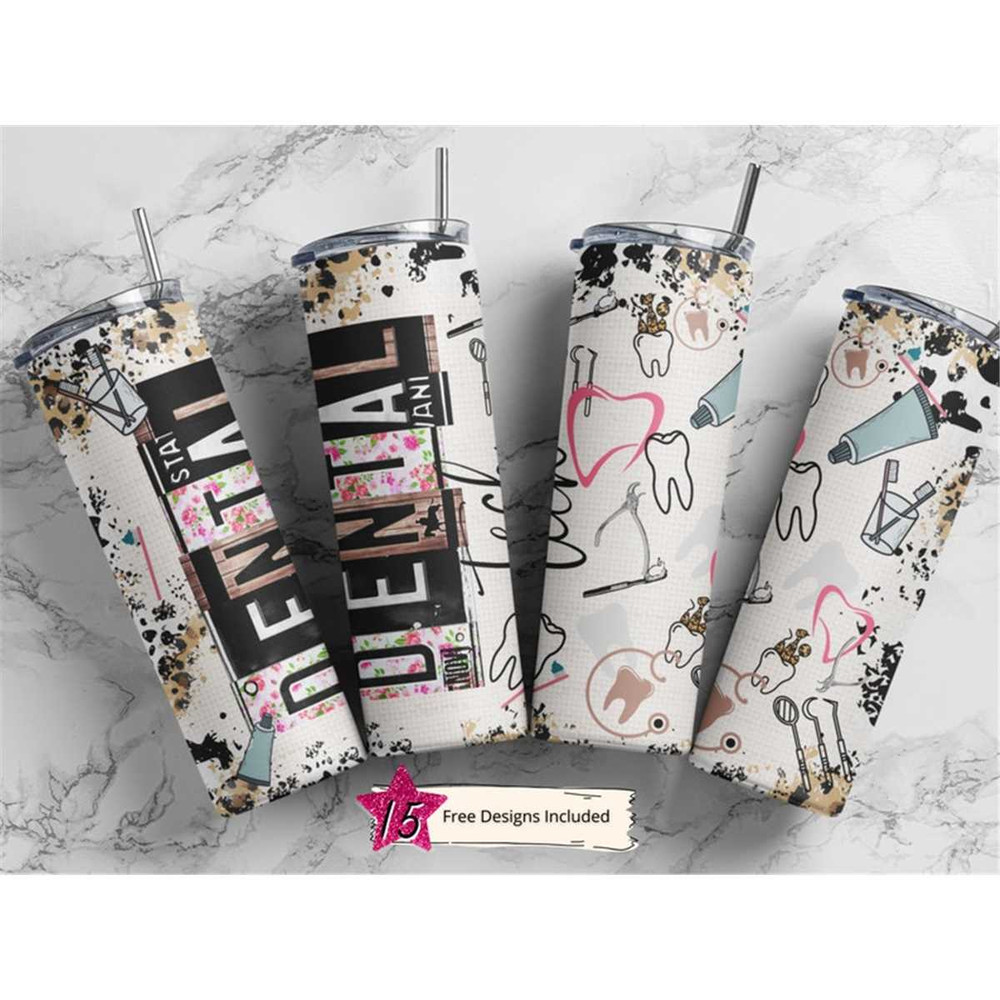 MR-1462023211344-dental-technician-20-oz-skinny-tumbler-sublimation-leopard-image-1.jpg