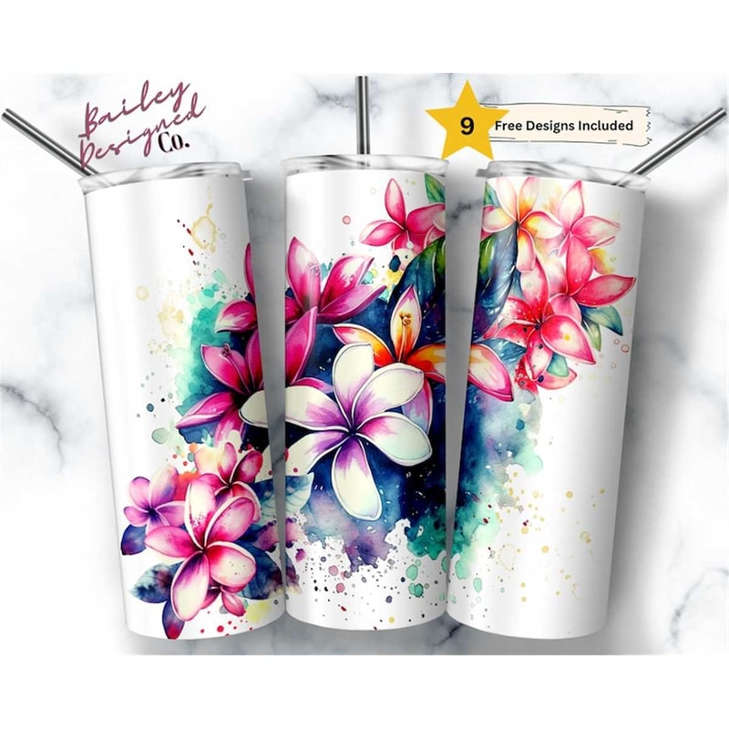 MR-1462023211623-tropical-plumerias-20-oz-skinny-tumbler-sublimation-design-image-1.jpg