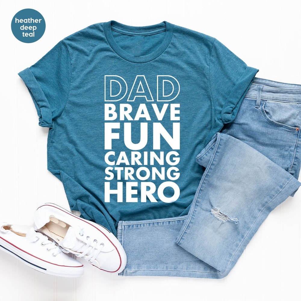 Dad T-Shirt, Fathers Day Gifts, Papa Outfit, Gifts for Dad, Fathers Day Shirts, Gift from Daughter, Daddy Graphic Tees, Grandpa Shirts - 2.jpg