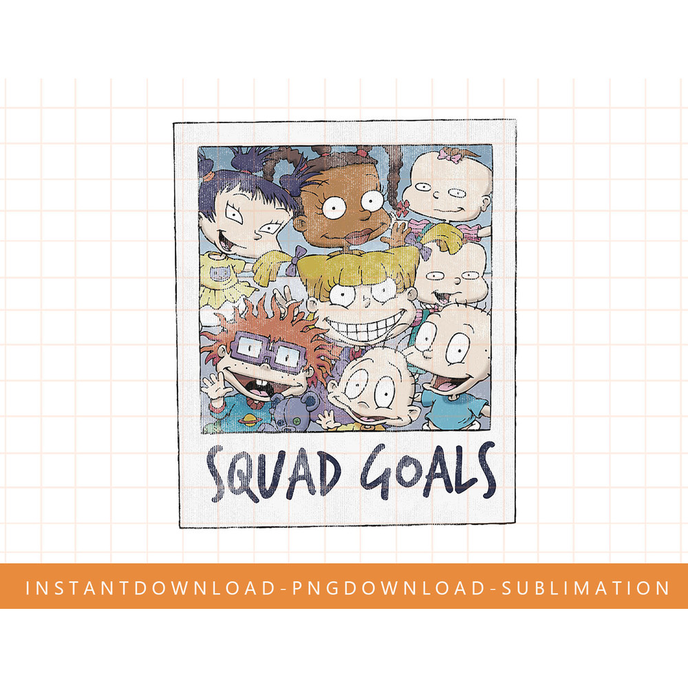 Rugrats Baby Squad Polaroid Picture Vintage Graphic T-Shirt png, sublimate, digital print.jpg
