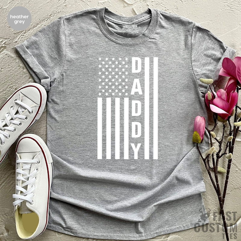 Daddy Shirt, USA Dad T Shirt, American Flag Shirt, American Father Shirt, Patriotic Dad Tee, Father's Day Shirt, US Flag Shirt, Dad Gifts - 6.jpg