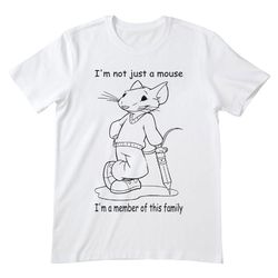 tiny hero endless possibilities, stuart little shirt, stuart little t shirt, comedy movie, stuart little tshirt, meme