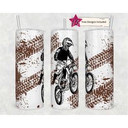 20oz skinny tumbler born to ride dirt bikes designs template straight png file download racing tracksdesign dirt bike de