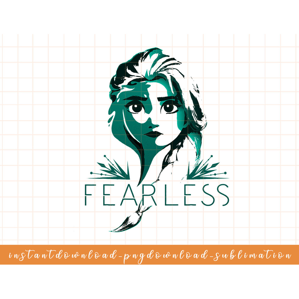 Disney Frozen 2 Anna Fearless Tonal Portrait png, sublimate, digital download.jpg