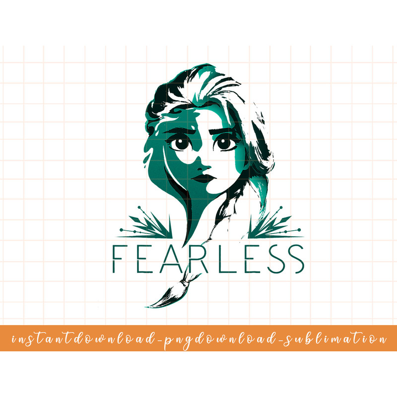 Disney Frozen 2 Anna Fearless Tonal Portrait png, sublimate, digital download.jpg