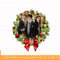 Harry Potter Christmas Group Shot Wreath png, sublimate, digital download.jpg