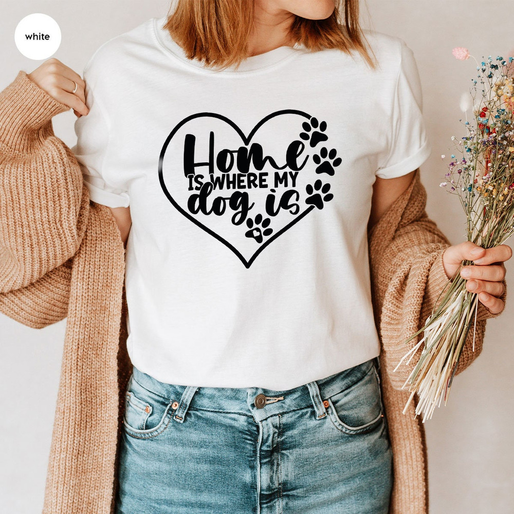 Dog Mom T-Shirt, Gifts for Dog Mom, Valentines Day Dog Sweatshirt, Dog Owner Outfit, Paw Graphic Tees, Dog Dad Gifts, Valentines Day Gift - 4.jpg