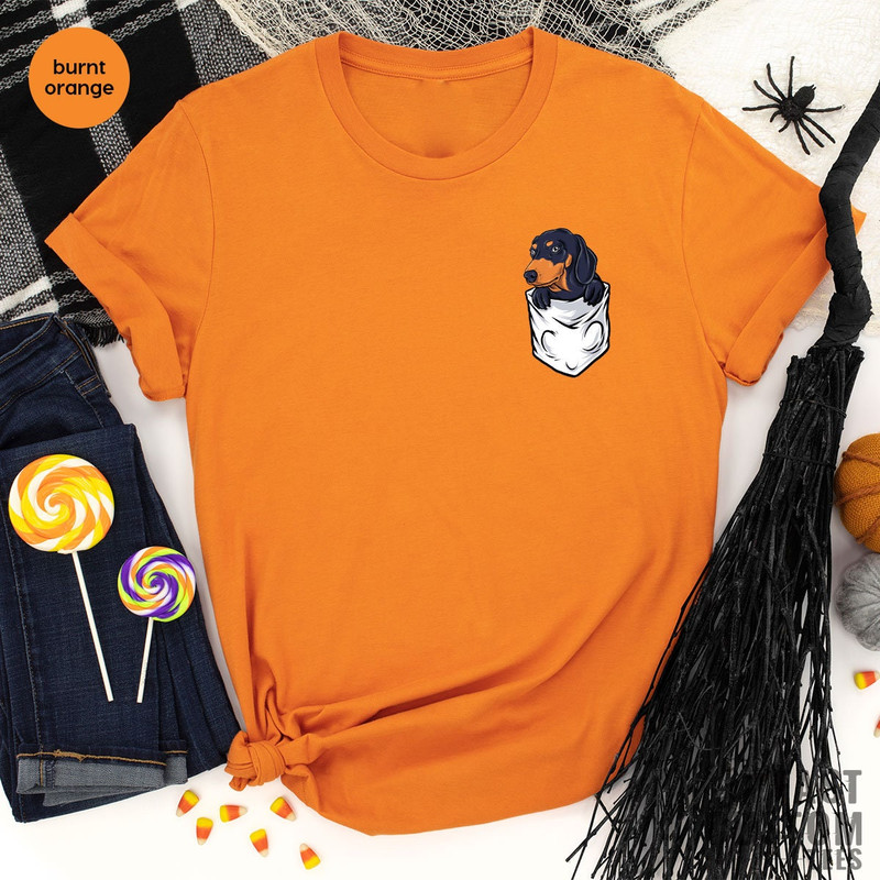 Dog Pocket Shirt, Dog Lover Gift, Cute Dog Kids Shirt, Dog Toddler Shirt, Animal Lover Shirt, Dog Birthday Gift, Women's Dog Shirt - 3.jpg