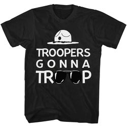 farva's outrageous antics, super troopers shirt, super troopers t shirt, comedy movie, super troopers tshirt, broken