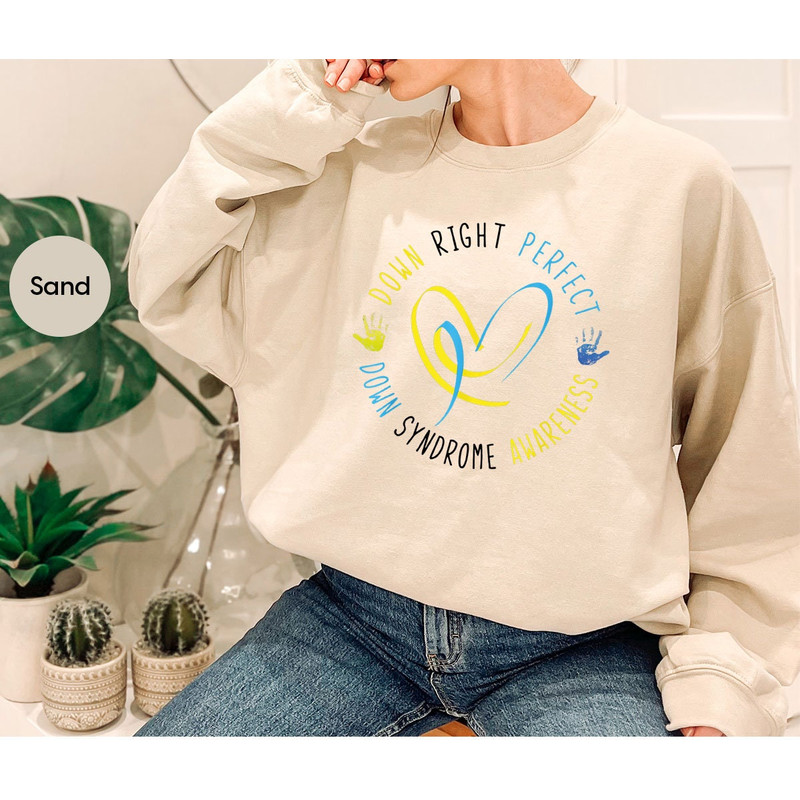 Down Syndrome Hoodies and Sweaters, Down Syndrome Awareness Long Sleeve Shirt, Inspirational Hoodie, Down Syndrome Month Sweatshirt - 3.jpg