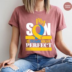 down syndrome shirt, motivational t-shirt, down syndrome awareness shirt, gift for him, gift for kids, awareness sweatsh