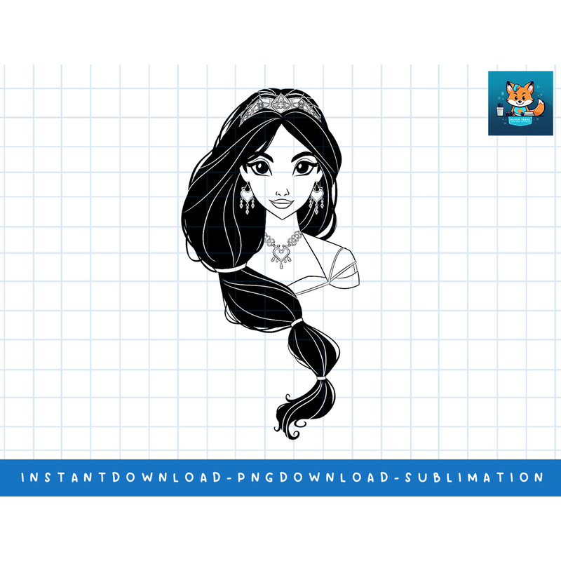 Disney Aladdin Live Action Princess Jasmine T-Shirt png, sublimate, digital print.jpg