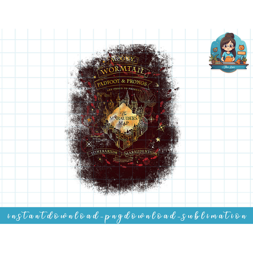 Harry Potter Celestial Marauders Map png, sublimate, digital download.jpg