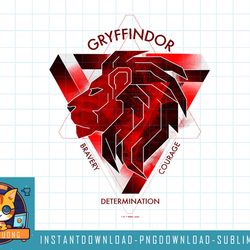 harry potter deathly hallows 2 gryffindor lion crest png, sublimate, digital download